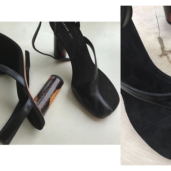 Celine Shoes - ❌SOLD❌CELINE BLACK PIRATE SANDAL